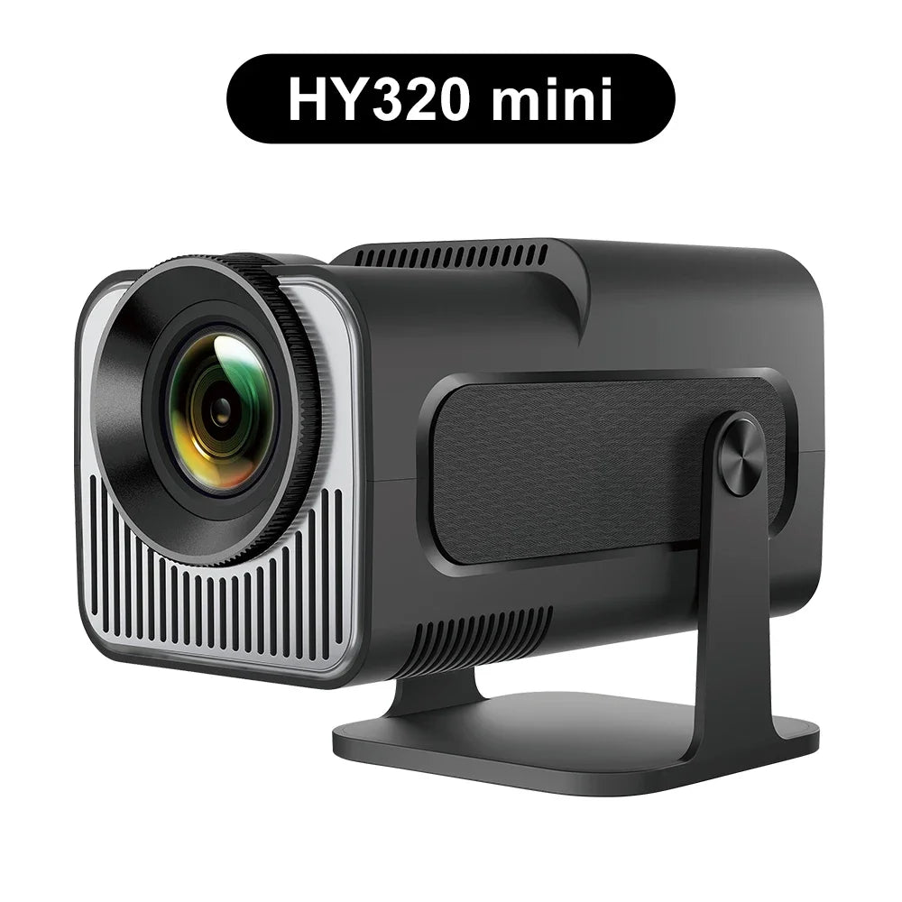 Salange HY320 MINI Android 11.0 Projector LED Beamer Home Cinema 300ANSI 720P WIFI Smart TV HD Support 1080P 4K Home Movie