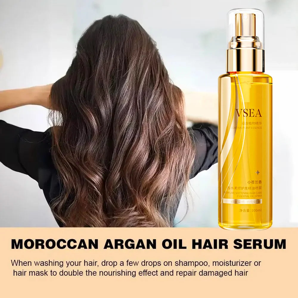Lightweight Hair Oil Mist Serum, Botanical Extracts Hair Treatment for Split Ends,Frizz & Flyaways,Nourishing Repair,Gloss Shine - Deals Today