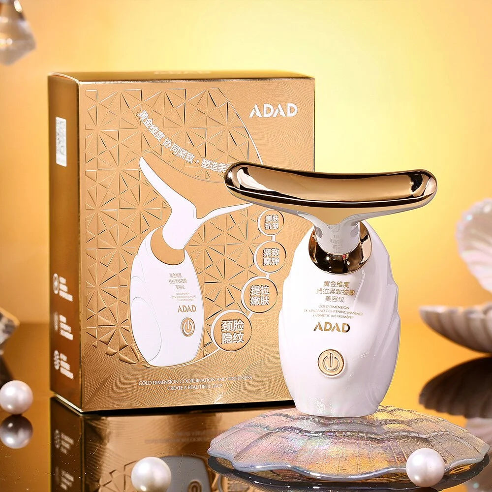 Face Lifting Device Neck Facial Eye Massage Introducer Microcurrent Skin Rejuvenation Anti Aging Beauty Device Face Massager - Deals Today