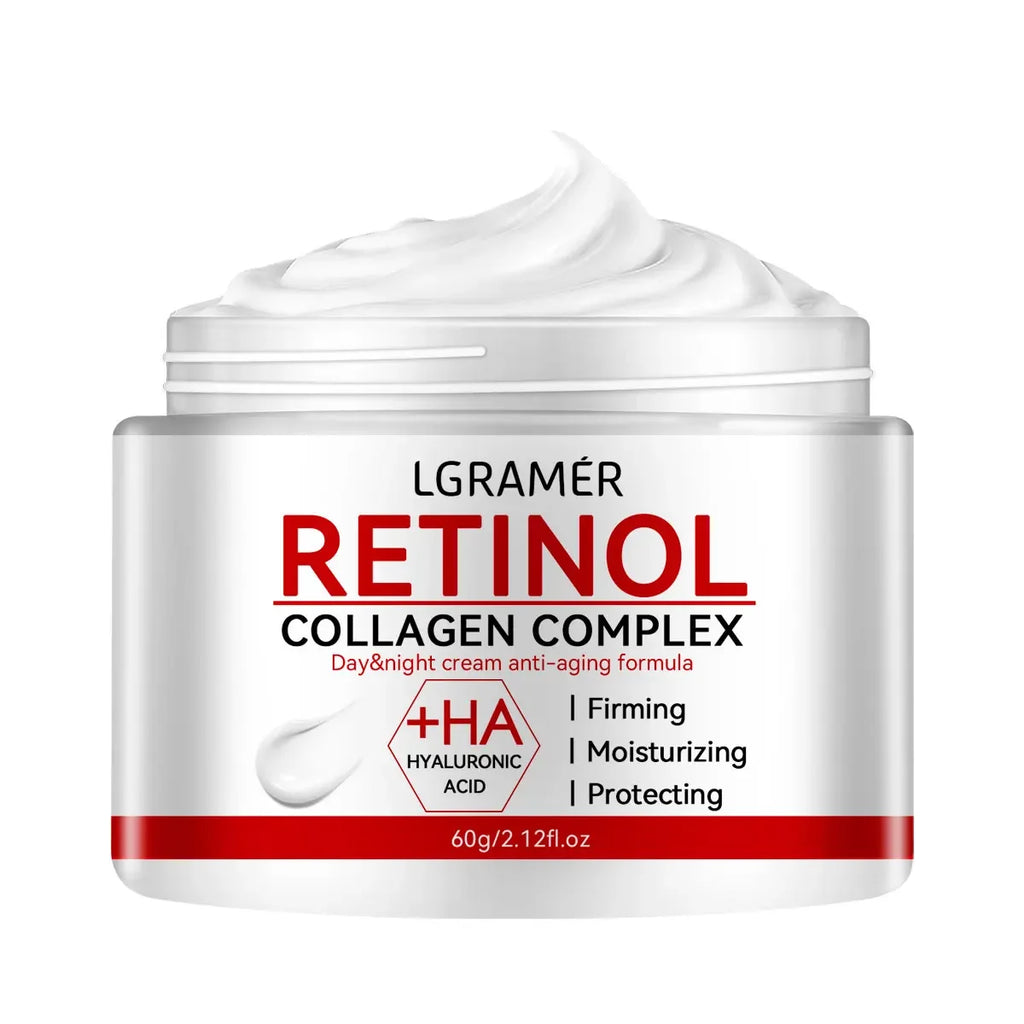 Retinol Lifting Firming Cream Collagen Smooth wrinkles Face Cream For Moisturizer Whitening Brighten Skin Products - Deals Today