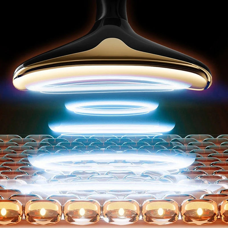 Face Lifting Device Neck Facial Eye Massage Introducer Microcurrent Skin Rejuvenation Anti Aging Beauty Device Face Massager - Deals Today