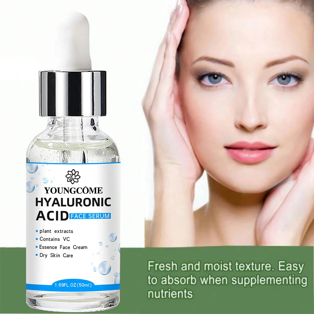 Hyaluronic Acid Facial Essence Deep Moisturizing Facial Skin Essence Korean Skin Care Products - Deals Today