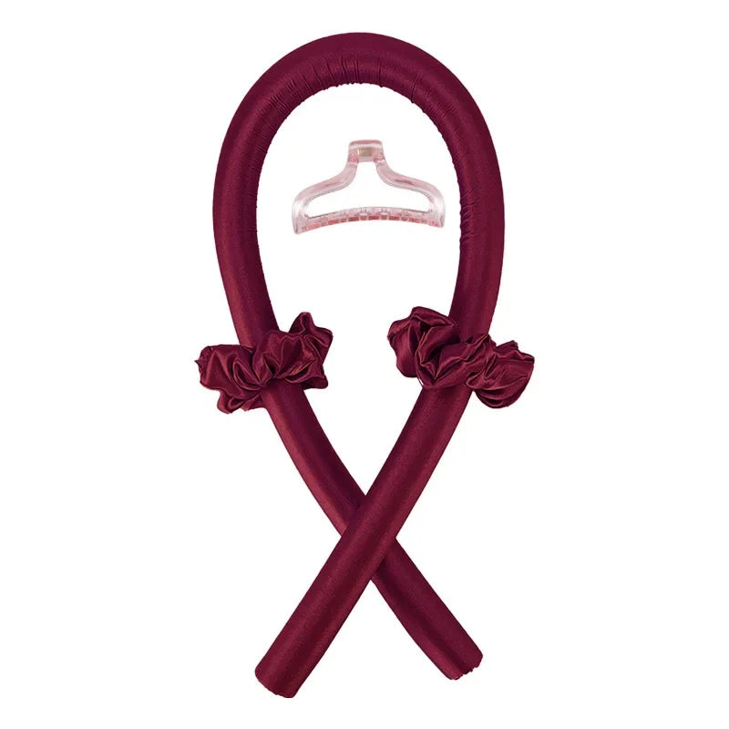 Heatless Curling Rod Headband – No Heat Silk Hair Rollers for Overnight Soft Curls & Waves - Deals Today