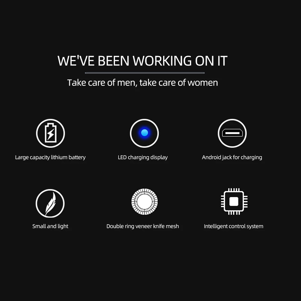 Men's Mini Electric Shaver Rechargeable Razor Epilator Women's Shaving Machine for Men Car Mini Shaver Electric Shaving Tools - Deals Today