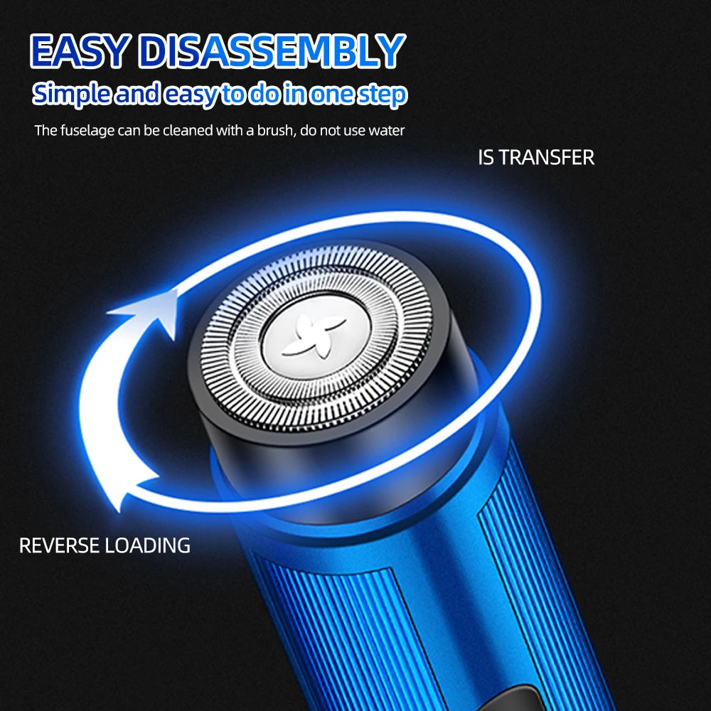 Men's Mini Electric Shaver Rechargeable Razor Epilator Women's Shaving Machine for Men Car Mini Shaver Electric Shaving Tools - Deals Today