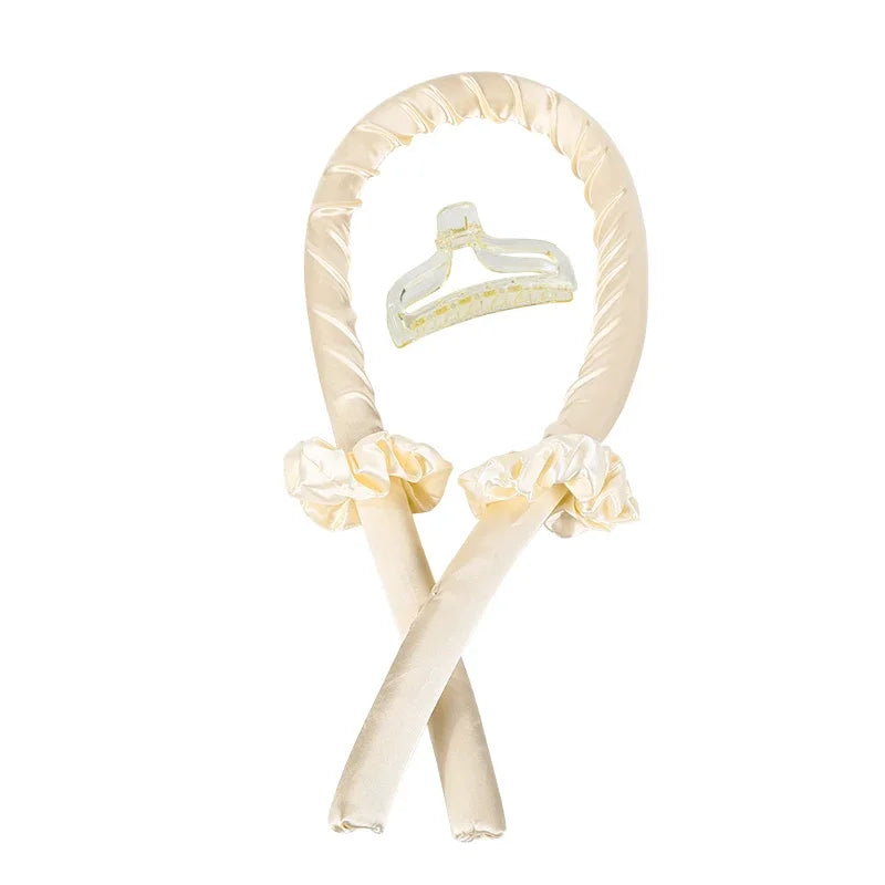 Heatless Curling Rod Headband – No Heat Silk Hair Rollers for Overnight Soft Curls & Waves - Deals Today