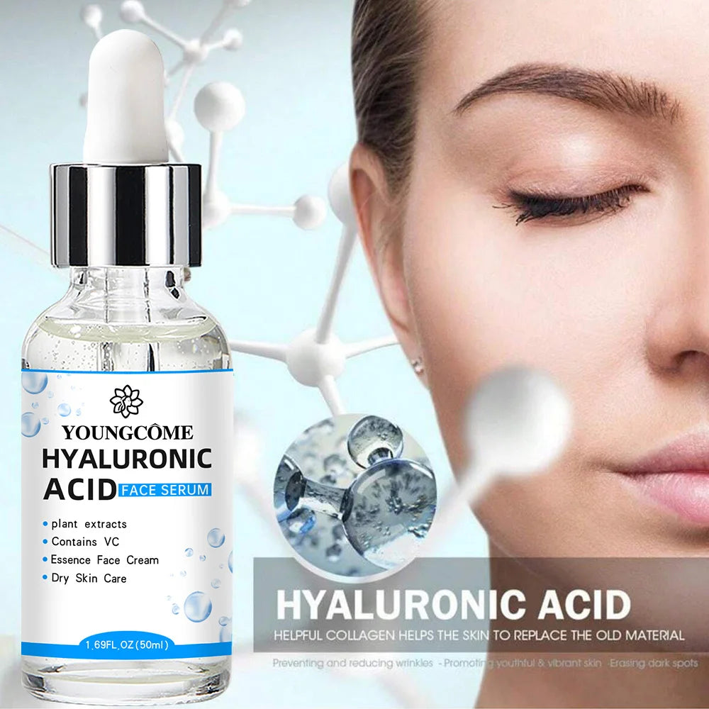 Hyaluronic Acid Facial Essence Deep Moisturizing Facial Skin Essence Korean Skin Care Products - Deals Today