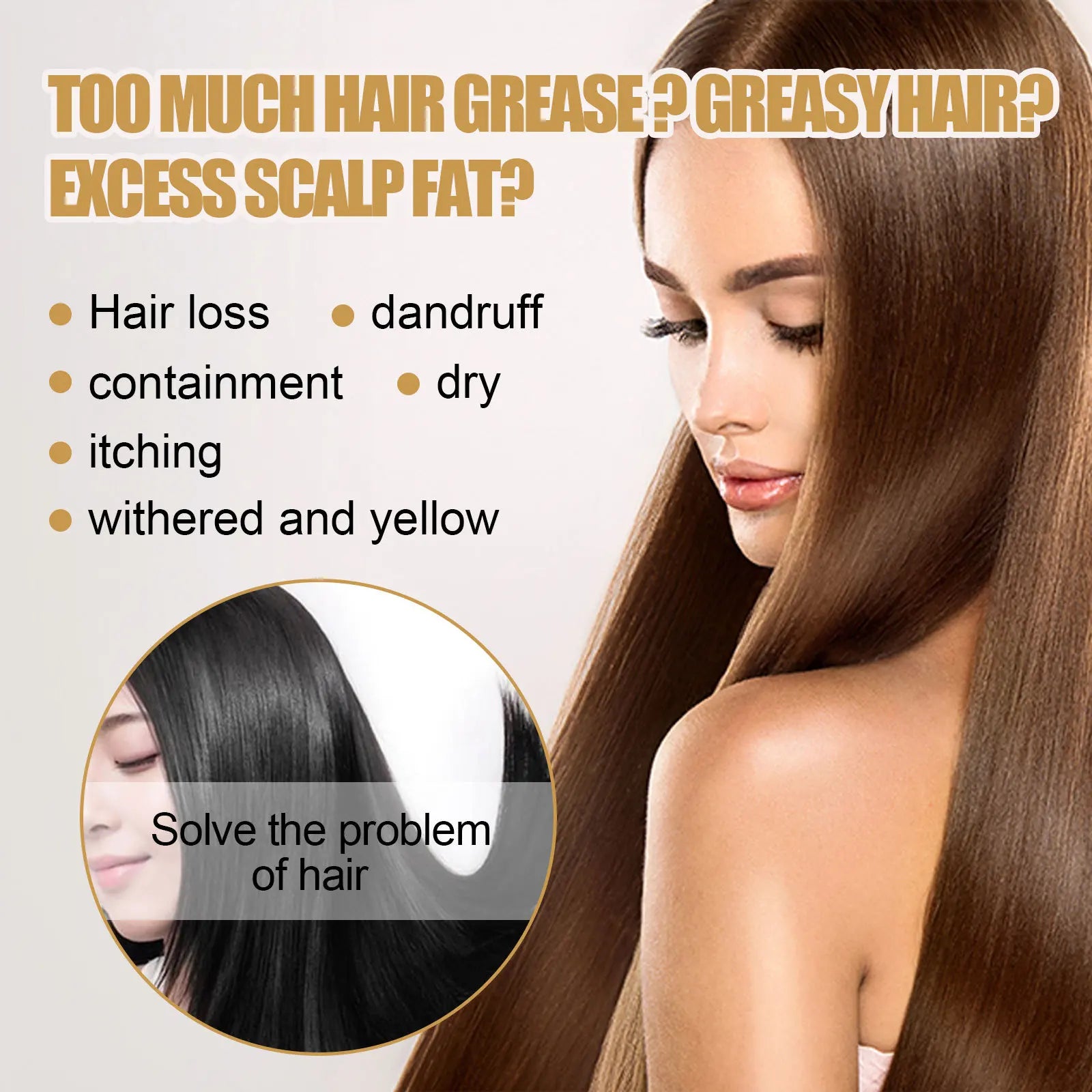 60g Natural Ginger Shampoo Soap Reduce Hair Loss Clean Dandruff Nourish Moisturize Scalp Improve Hair Quality Hair Care Product - Deals Today