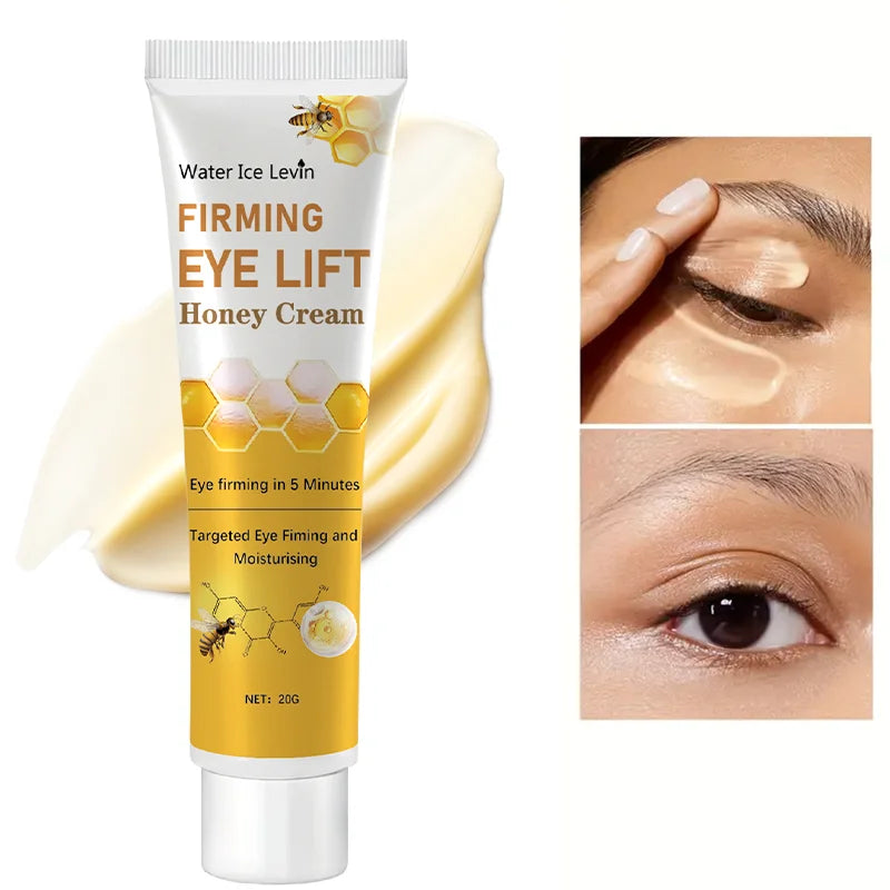 Honey Eye Cream lightens dark circles, firming skin Instant Eye Repair Essence Eye Beauty treatment - Deals Today