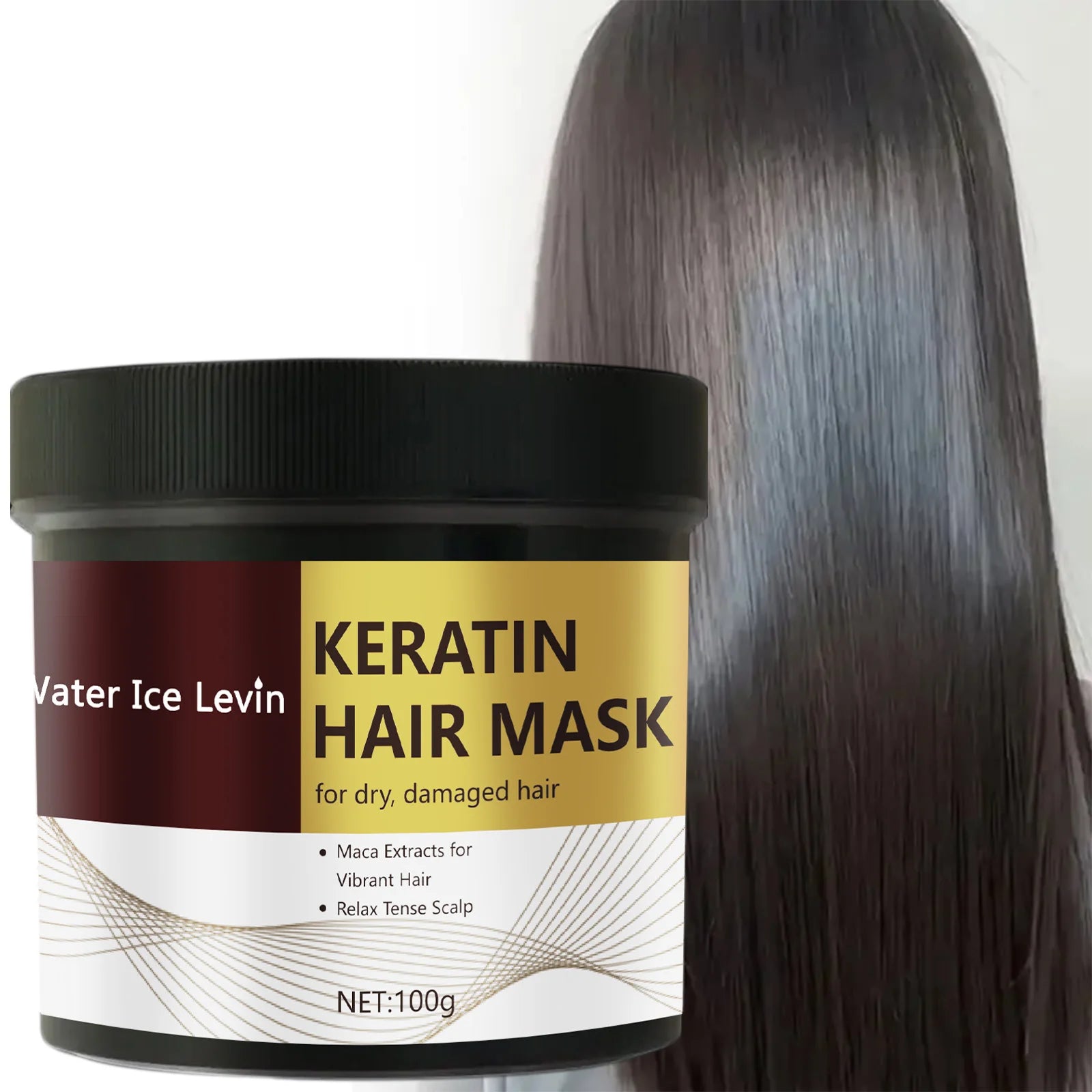 Magical Keratin Hair Mask 5 Seconds Fast Repair Damaged Frizzy Hair Soft Smooth Shiny Straightening Deep Moisturizing Hair Care - Deals Today