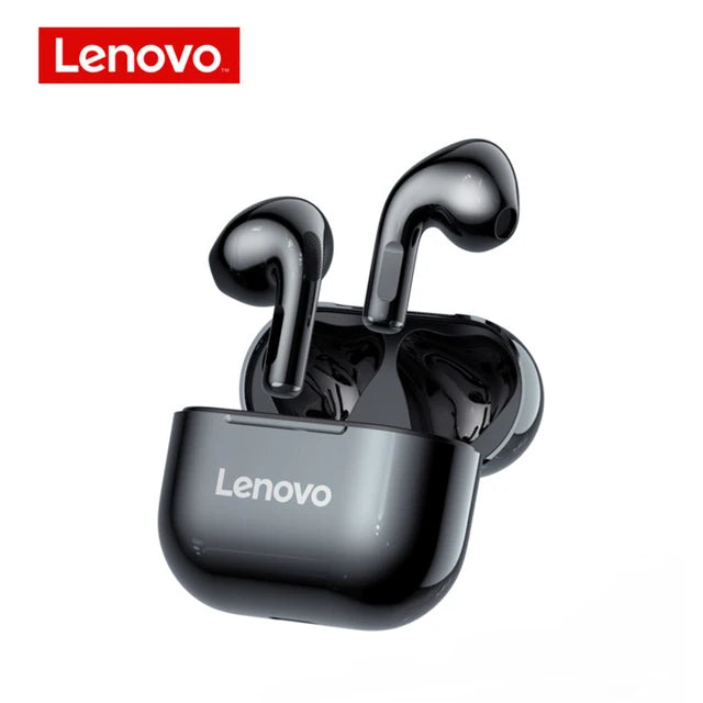 Original Lenovo LP40 TWS Wireless Earbuds – Bluetooth 5.0 Touch Control Stereo Headphones for Android & iPhone