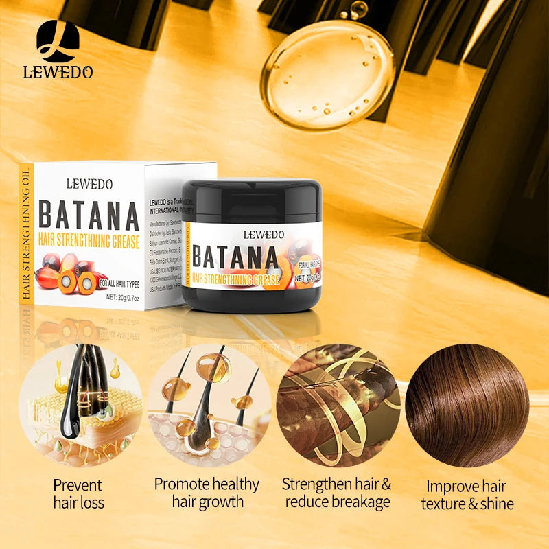 100% Pure Batana Hair Care Oil Hair Growth Oil For Natural Treatment Nourish Reduce Hair Loss Anti-Breakage Hair Thickn Products - Deals Today