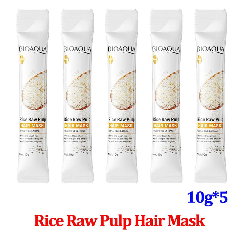 10/30/50/100/400g Magical Keratin Hair Mask 5 Seconds Repair Damaged Frizzy Hair Soft Smooth Shiny Rice Moisturizing Hair Care - Deals Today