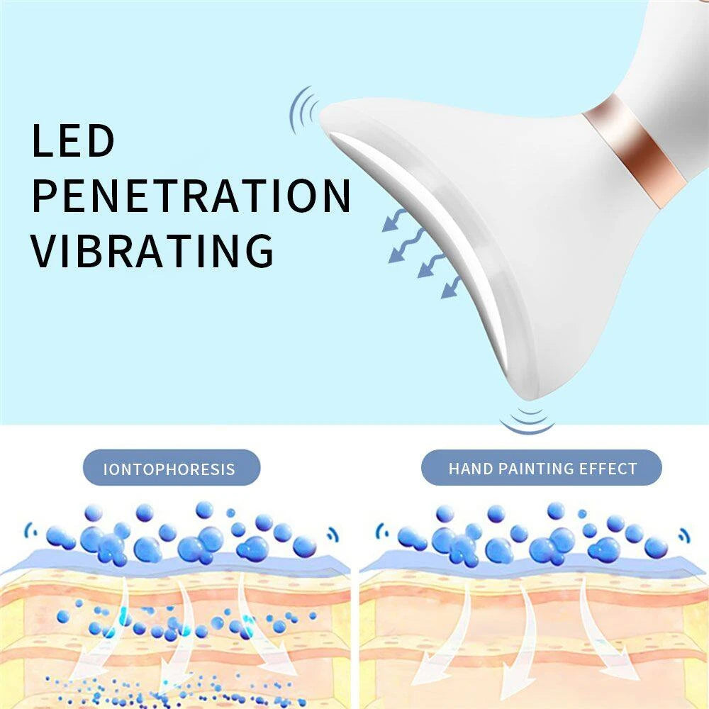 Face Lifting Device Neck Facial Eye Massage Introducer Microcurrent Skin Rejuvenation Anti Aging Beauty Device Face Massager - Deals Today
