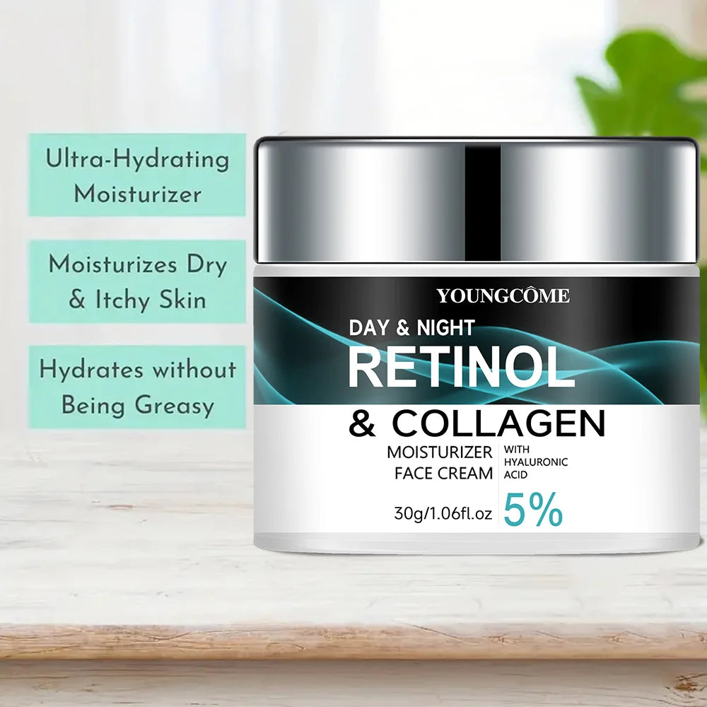 YOUNGCOME Retinol Cream Promotes Skin Elasticity And Luster Nourishing Nourishing And Locking Moisture To Improve Skin Texture - Deals Today