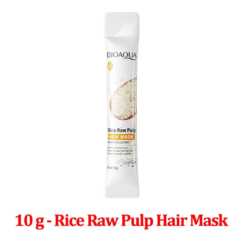 10/30/50/100/400g Magical Keratin Hair Mask 5 Seconds Repair Damaged Frizzy Hair Soft Smooth Shiny Rice Moisturizing Hair Care - Deals Today